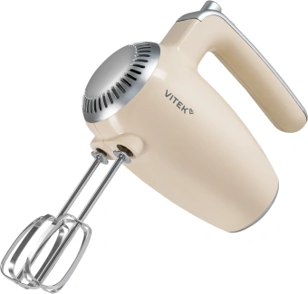 Миксер ручной Vitek VT-HM3001 800Вт кремовый - купить недорого с доставкой в интернет-магазине