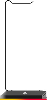 Подставка A4Tech Bloody GS2 черный - купить недорого с доставкой в интернет-магазине