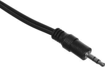 Кабель-переходник аудио Jack 3.5 (m)/2хRCA (m) 1.8м. черный - купить недорого с доставкой в интернет-магазине