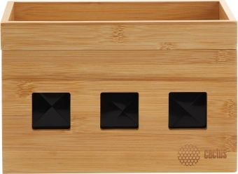 Органайзер Cactus CS-BOX-BAM бамбук - купить недорого с доставкой в интернет-магазине