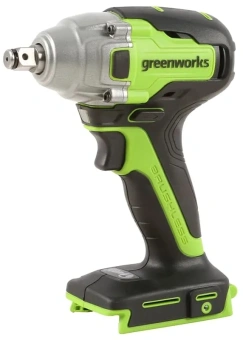 Гайковерт Greenworks 3802907 аккум. патрон:квад.1/2" - купить недорого с доставкой в интернет-магазине