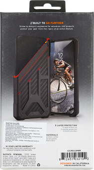 Чехол (клип-кейс) UAG для Apple iPhone 11 Pro Monarch красный/черный (111701119494) - купить недорого с доставкой в интернет-магазине