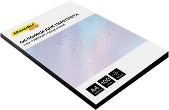 Обложки для переплёта Silwerhof Daily A4 180мкм прозрачный (100шт) - купить недорого с доставкой в интернет-магазине