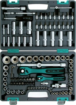 Набор инструментов Stels 14122 109 предметов (жесткий кейс) - купить недорого с доставкой в интернет-магазине
