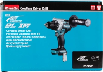 Дрель-шуруповерт Makita DDF486Z аккум. патрон:быстрозажимной - купить недорого с доставкой в интернет-магазине