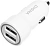 Автомобильное зар./устр. Digma DGC1С 12W 2.4A 2xUSB белый (DGC1C2LX22WH)