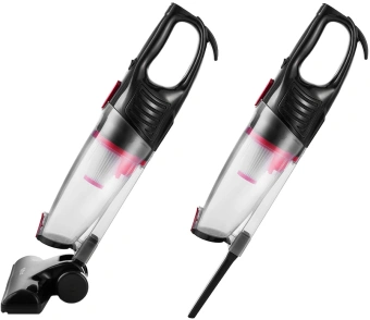 Пылесос ручной Kitfort КТ-597-1 600Вт черный/красный - купить недорого с доставкой в интернет-магазине