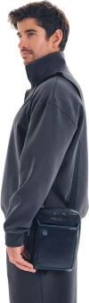 Сумка Piquadro Blue Square CA3084B2/BLU2 синяя натур.кожа - купить недорого с доставкой в интернет-магазине