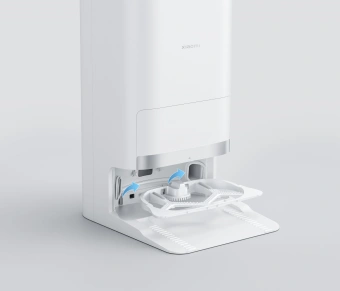 Пылесос-робот Xiaomi Robot Vacuum X20+ EU 75Вт белый - купить недорого с доставкой в интернет-магазине