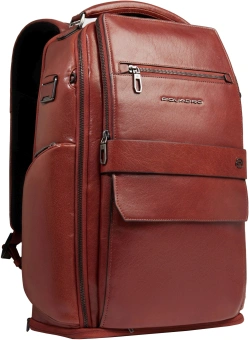 Рюкзак мужской Piquadro Solm CA7023S141BM/CU табачный натур.кожа - купить недорого с доставкой в интернет-магазине