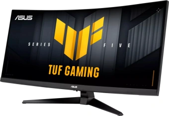 Монитор Asus 34" VG34WQ5A черный VA LED 21:9 HDMI M/M матовая 4000:1 400cd 178гр/178гр 3440x1440 200Hz FreeSync Premium DP WQ USB 7.4кг - купить недорого с доставкой в интернет-магазине