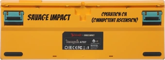 Клавиатура A4Tech AT87 Renegade черный/зеленый USB for gamer LED (AT87) кабель 1.8м - купить недорого с доставкой в интернет-магазине