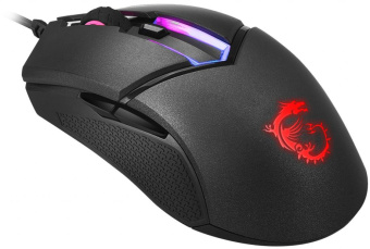 Мышь MSI Clutch GM30 черный оптическая 6200dpi USB 6but (S12-0401850-D22) - купить недорого с доставкой в интернет-магазине