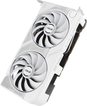 Видеокарта Asus PCI-E 5.0 DUAL-RTX5060-O8G-WHITE NVIDIA GeForce RTX 5060 8Gb 128bit GDDR7 2535/28000 HDMIx1 DPx3 HDCP Ret - купить недорого с доставкой в интернет-магазине