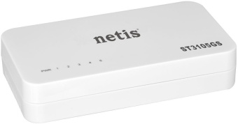Коммутатор Netis ST3105GS 5G неуправляемый - купить недорого с доставкой в интернет-магазине