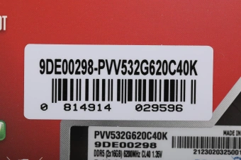Память DDR5 2x16GB 6200MHz Patriot PVV532G620C40K Viper Venom RTL Gaming PC5-49600 CL40 DIMM 288-pin 1.35В kit с радиатором Ret - купить недорого с доставкой в интернет-магазине