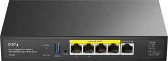 Контроллер Cudy C200P 10/100/1000BASE-TX - купить недорого с доставкой в интернет-магазине
