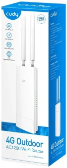Точка доступа Cudy LT500 (LT500 OUTDOOR) AC1200 4G белый - купить недорого с доставкой в интернет-магазине