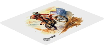 Коврик для мыши Cactus Motobike 250x200x3мм (CS-MP-D12S) - купить недорого с доставкой в интернет-магазине