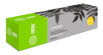 Картридж лазерный Cactus CS-WC5225 106R01305 черный (30000стр.) для Xerox WorkCentre 5225/5230 - купить недорого с доставкой в интернет-магазине