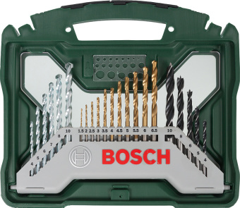 Набор принадлежностей Bosch X-Line-50 50 предметов (жесткий кейс) - купить недорого с доставкой в интернет-магазине