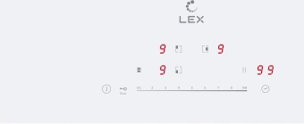 Индукционная варочная поверхность Lex EVI 431A WH белый - купить недорого с доставкой в интернет-магазине