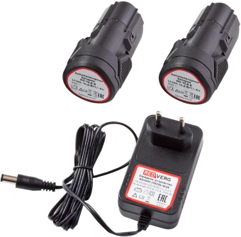 Шуруповерт RedVerg RD-SD10L/2Y аккум. патрон:быстрозажимной (кейс в комплекте) - купить недорого с доставкой в интернет-магазине