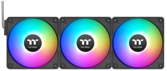 Вентилятор для корпуса Thermaltake CT140 EX Sync ARGB 140х140x25 черный 4-pin 30.7дБ (упак.:3шт) (CL-F182-PL14SW-A) Ret - купить недорого с доставкой в интернет-магазине