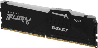 Память DDR5 32GB 6000MHz Kingston KF560C36BBE2A-32 Fury Beast RGB RTL Gaming PC5-48000 CL36 DIMM 288-pin 1.35В single rank с радиатором Ret - купить недорого с доставкой в интернет-магазине
