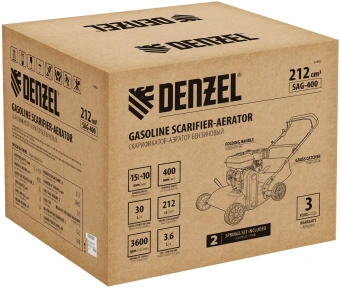 Аэратор Denzel SAG-400 бензин. 212см3 7лс (57802) - купить недорого с доставкой в интернет-магазине