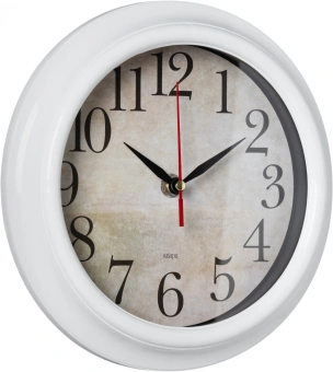 Часы настенные аналоговые Бюрократ WALLC-R80P D21см белый (WALLC-R80P21/WHITE) - купить недорого с доставкой в интернет-магазине