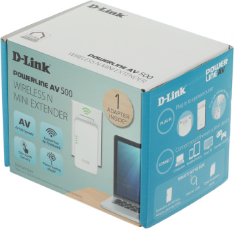 Повторитель беспроводного сигнала D-Link DHP-W310AV 10/100BASE-TX/Wi-Fi - купить недорого с доставкой в интернет-магазине