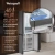 Холодильник Weissgauff WCD 450 Bru Steel Glass NoFrost Inverter 3-хкамерн. сталь инвертер - цена, купить или заказать с доставкой в интернет-магазине Холодильник Weissgauff WCD 450 Bru Steel Glass NoFrost Inverter 3-хкамерн. сталь инвертер - купить недорого с доставкой в интернет-магазине