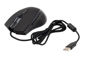 Мышь Acer OMW131 черный оптическая 6400dpi USB 7but (ZL.MCEEE.015) - купить недорого с доставкой в интернет-магазине