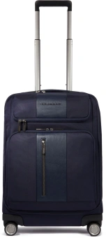 Чемодан Piquadro BRIEF2 (BV6271BR2/BLU) 40x20x55см 33л. нейлон/полиур. синий - купить недорого с доставкой в интернет-магазине
