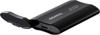 Накопитель SSD A-Data USB-C 2TB SD810-2000G-CBK SD810 черный - купить недорого с доставкой в интернет-магазине