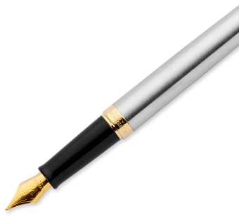 Ручка перьев. Waterman Hemisphere (S0920310) Steel GT F сталь нержавеющая/позолота подар.кор. - купить недорого с доставкой в интернет-магазине