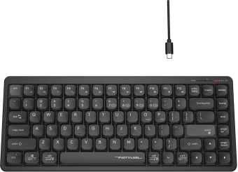 Клавиатура A4Tech Fstyler FBX53C черный USB беспроводная BT/Radio slim Multimedia (FBX53C) - купить недорого с доставкой в интернет-магазине