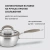 Ковш Rondell Balance RDS-752 1.4л. d=16см (с крышкой) стальной - купить недорого с доставкой в интернет-магазине