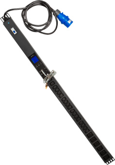 Блок распределения питания Lanmaster TWT-PDVMT1-6X18-32A верт.размещ. 6xC19 18xC13 с мониторингом 32A IEC 309 3м - купить недорого с доставкой в интернет-магазине