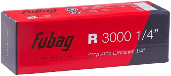 Регулятор давления для пневмоинструмента Fubag R 3000 черный - купить недорого с доставкой в интернет-магазине