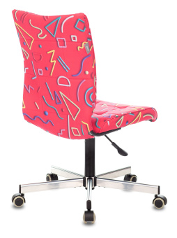 Кресло Бюрократ CH-330M малиновый Sticks 05 крестов. металл хром - купить недорого с доставкой в интернет-магазине