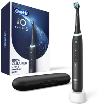 Зубная щетка электрическая Oral-B iO Series 5 iOG5.1B6.2DK черный - купить недорого с доставкой в интернет-магазине