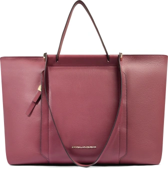 Деловая сумка женская Piquadro Circle BD3336W92/BO с отделением для ноутбука 14" бургунди натур.кожа - купить недорого с доставкой в интернет-магазине