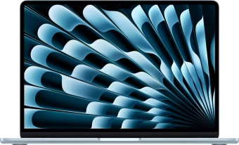 Ноутбук Apple MacBook Air A3240 M4 10 core 16Gb SSD512Gb/10 core GPU 13.6" Liquid Retina (2560x1664) macOS lt.blue WiFi BT Cam (MC6U4X/A) - купить недорого с доставкой в интернет-магазине