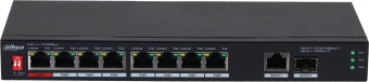 Коммутатор Dahua DH-PFS3110-8ET1GT1GF-96 8x100Мбит/с 1x1Гбит/с 8PoE 96W неуправляемый - купить недорого с доставкой в интернет-магазине