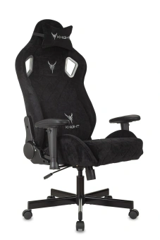 Кресло игровое Knight Outrider LTD черный Light-20 с подголов. крестов. металл - купить недорого с доставкой в интернет-магазине