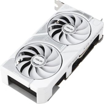 Видеокарта Asus PCI-E 5.0 DUAL-RTX5060-O8G-WHITE NVIDIA GeForce RTX 5060 8Gb 128bit GDDR7 2535/28000 HDMIx1 DPx3 HDCP Ret - купить недорого с доставкой в интернет-магазине