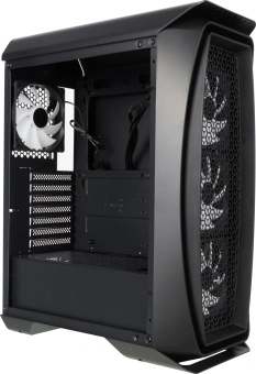 Корпус Aerocool Aero One Frost-G-BK-v1 черный без БП ATX 4x120mm 2x140mm 2xUSB3.0 audio bott PSU - купить недорого с доставкой в интернет-магазине
