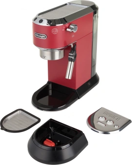 Кофеварка рожковая Delonghi EC685.R 1350Вт красный - купить недорого с доставкой в интернет-магазине